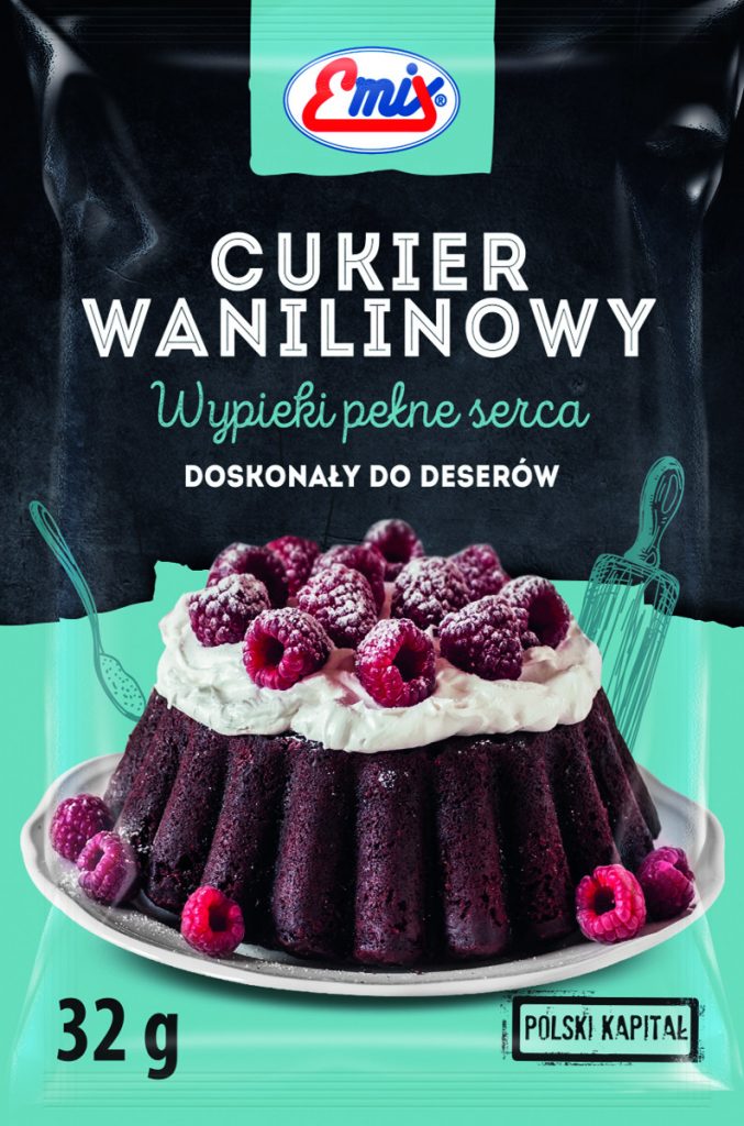 Cukier wanilinowy podwójna porcja Emix